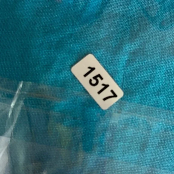 Talbots Pure Irish Linen Popover Top Drawstring Waist in Turquoise Blue Size 14 - Picture 11 of 11